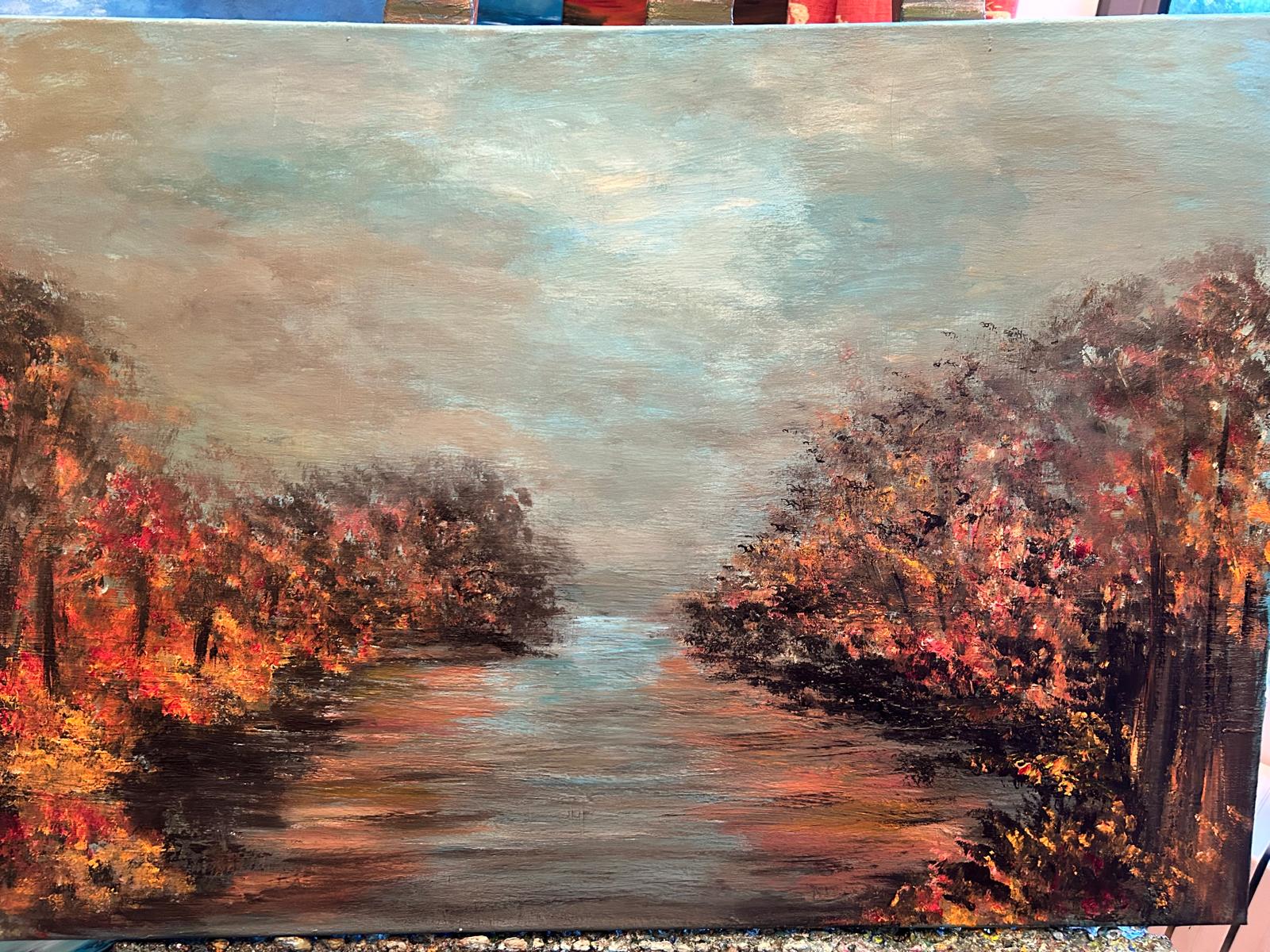 Woman with sunglasses walking down runway