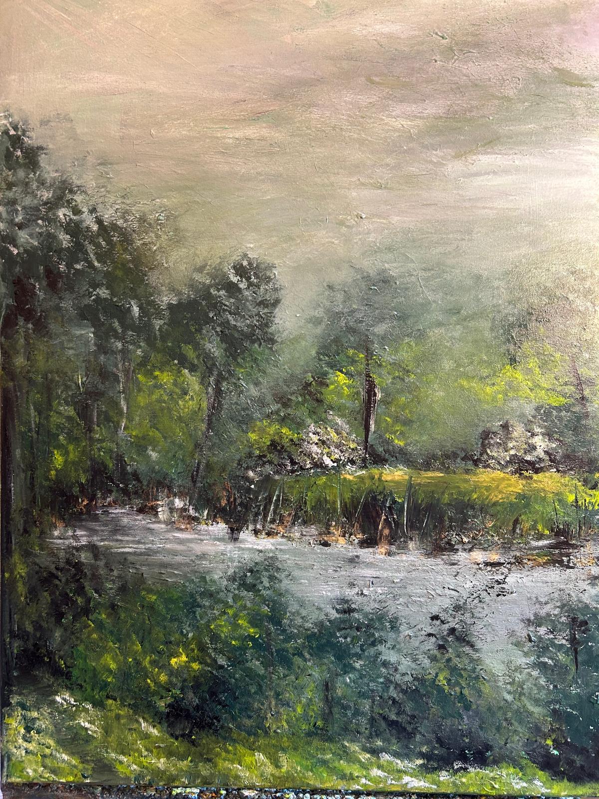 Woman with sunglasses walking down runway